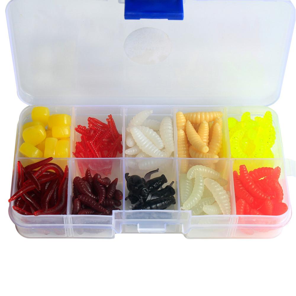 175Pcs Multi Carp Fishing Soft Bait