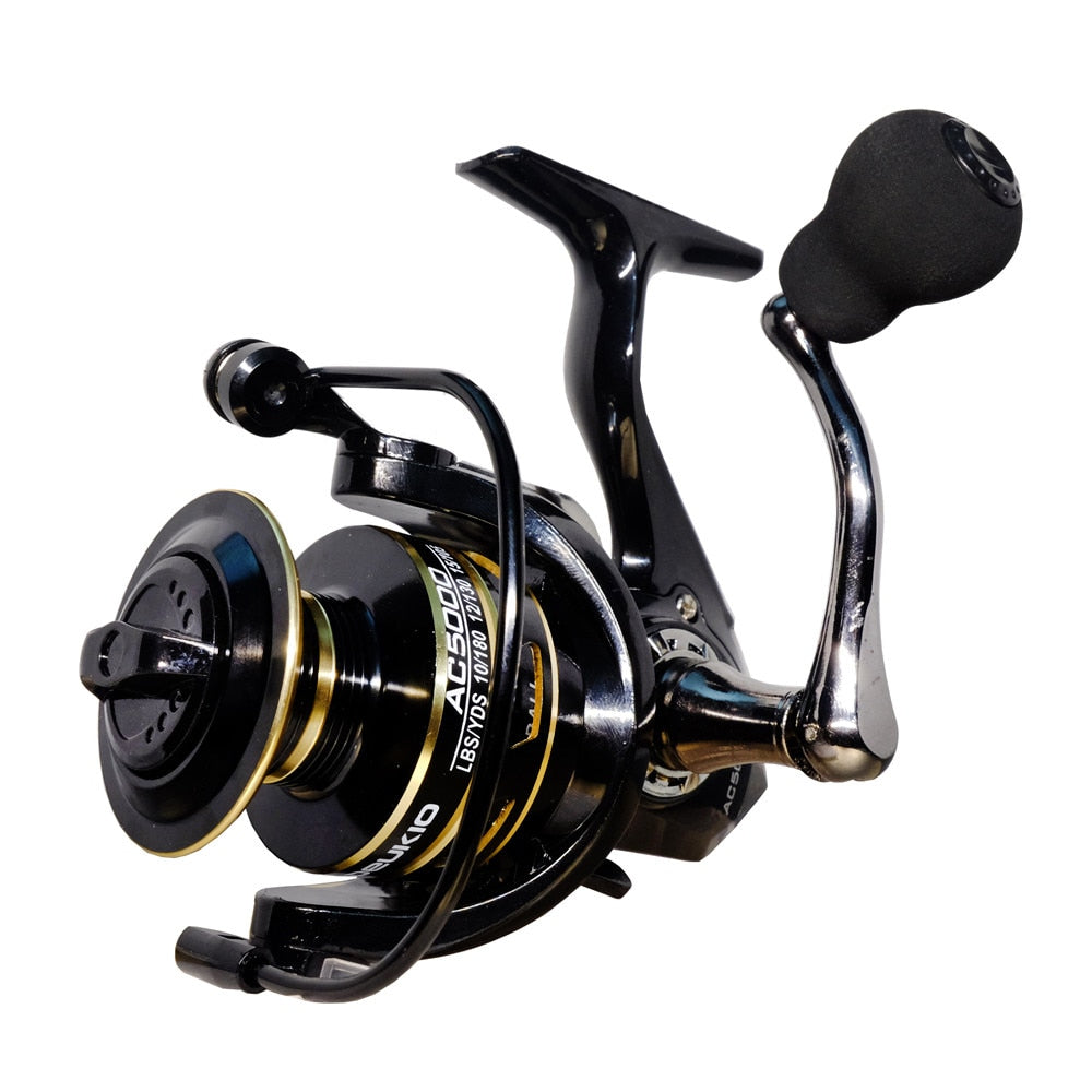 Fishing Reel, Backstop Switch Reel Stainless Steel Convenient