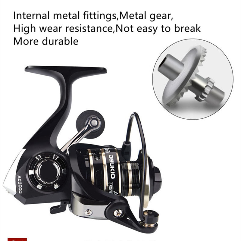 Spinning Steel Fishing Reel Saltwater