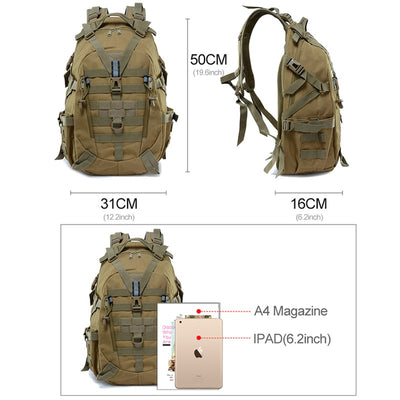 Tactical Climbing Hiking Back Bags