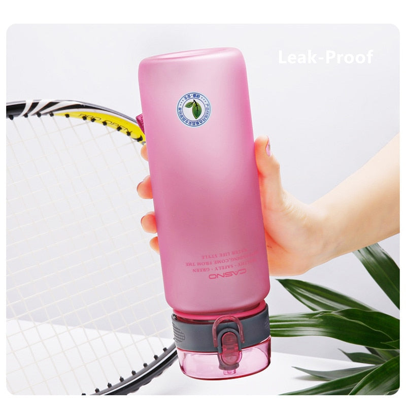 Water Bottle With Rope Outdoor Drinking Bottles For Hiking