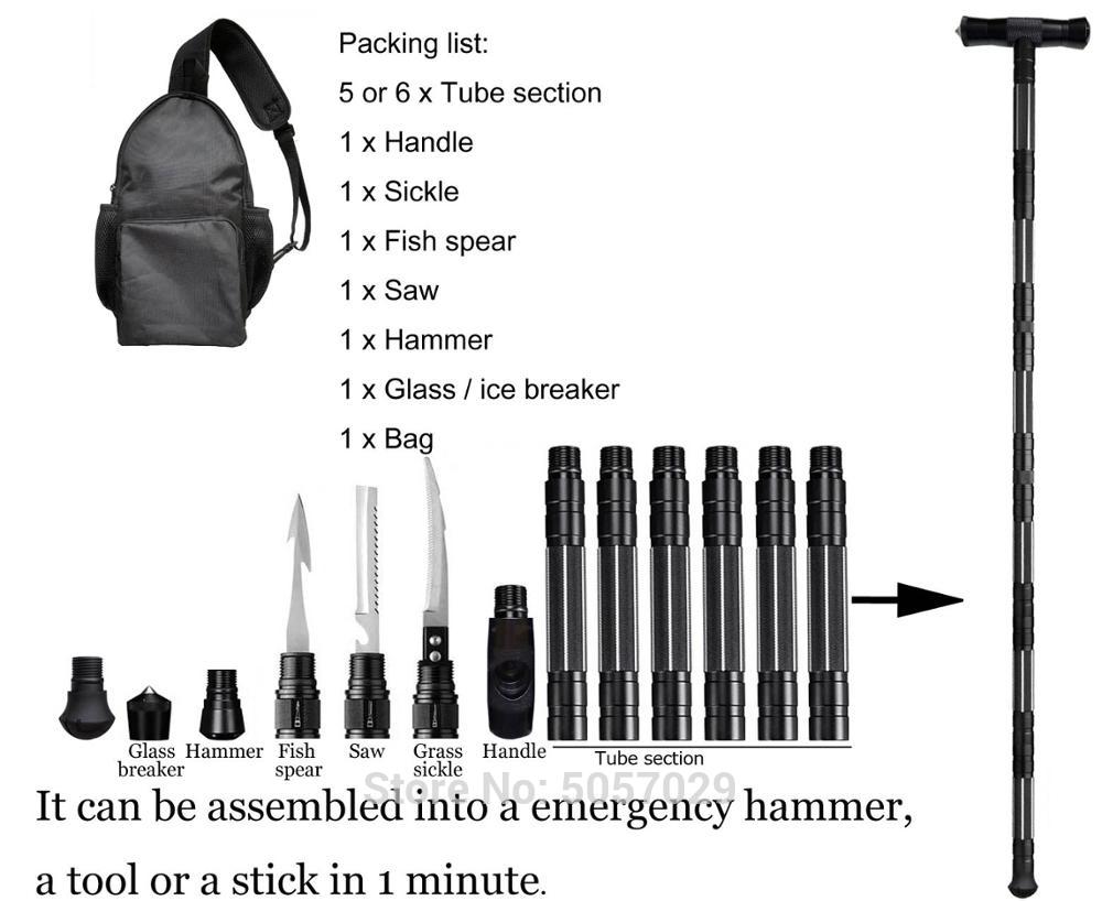 Trekking Poles Walking Poles Outdoor Camping Defense