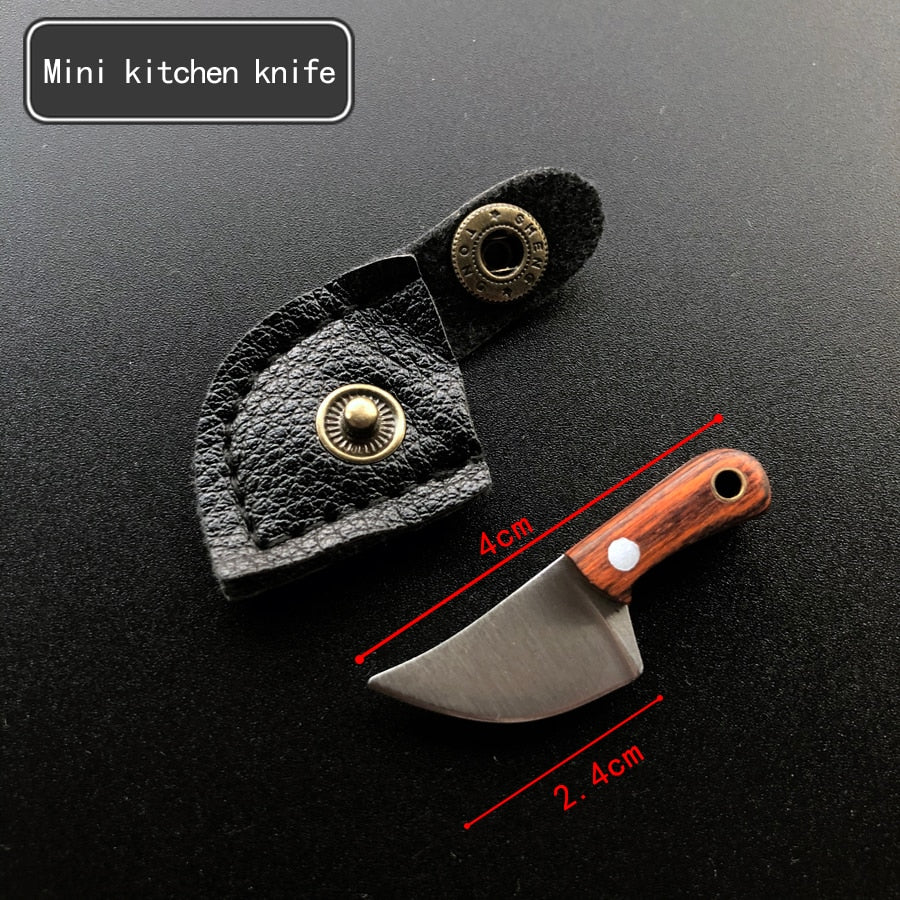 Camping Mini Peeler Key Chain Tactical Survival