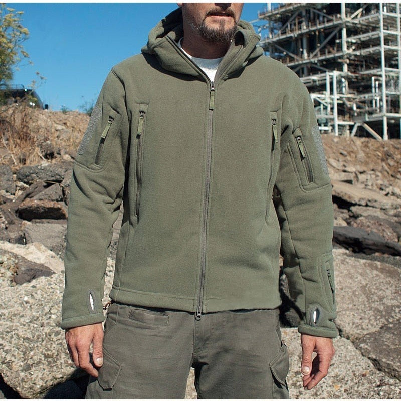 Men US Military Winter Thermal | Fleece Tactical Jacket | Outdoors Sports Jacket