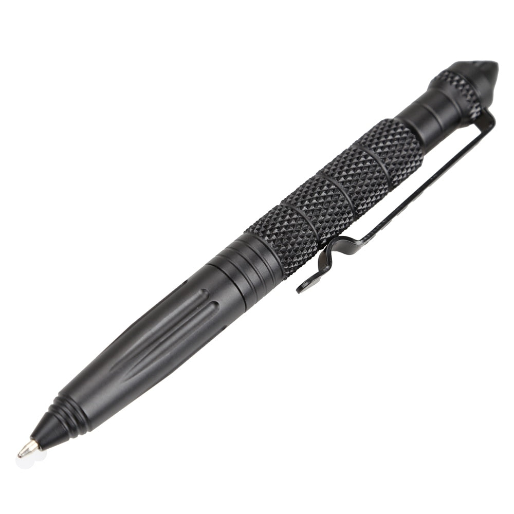 Military Tactical Pen Self Defense Glass Breaker Pen Outdoor Tool.