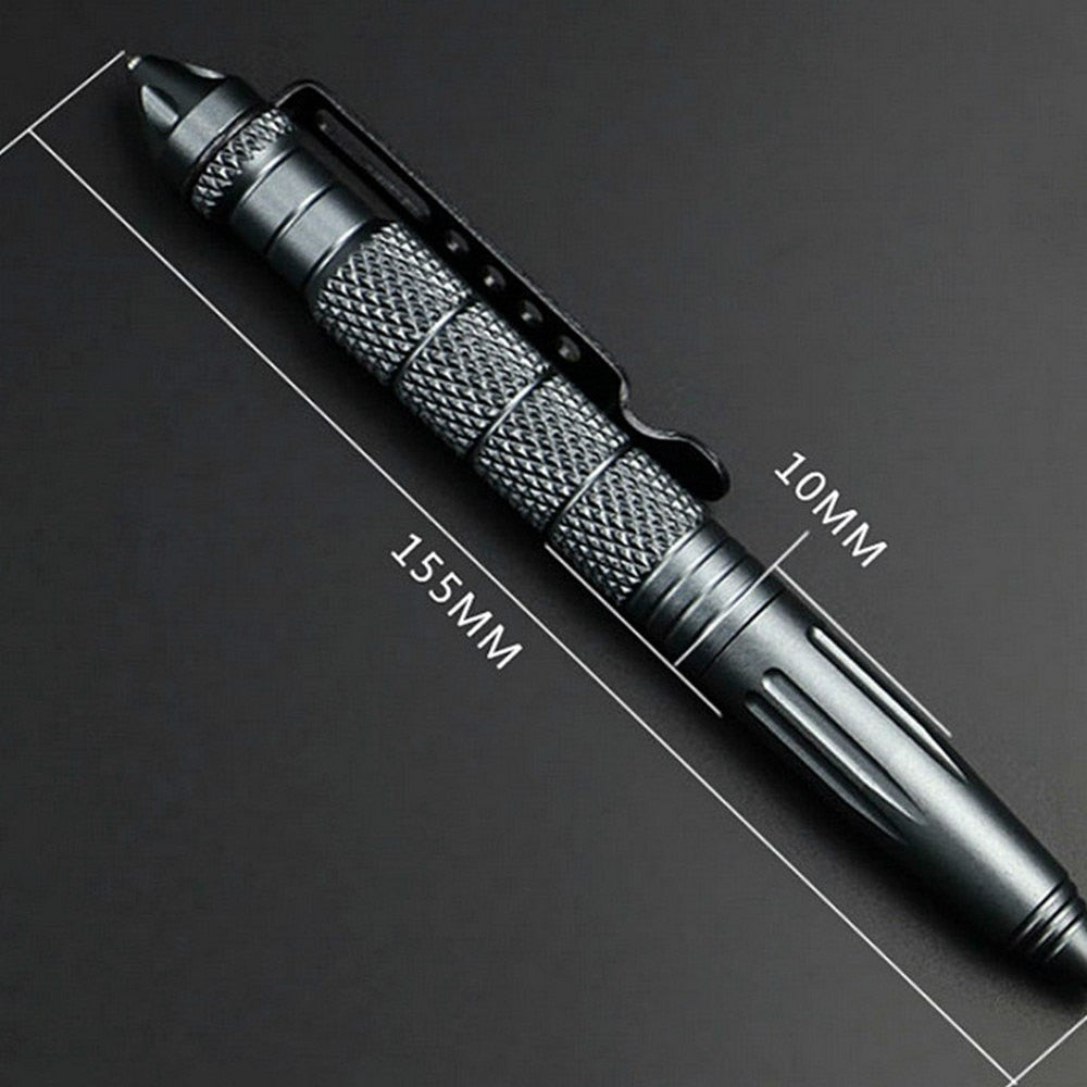 Military Tactical Pen Self Defense Glass Breaker Pen Outdoor Tool.