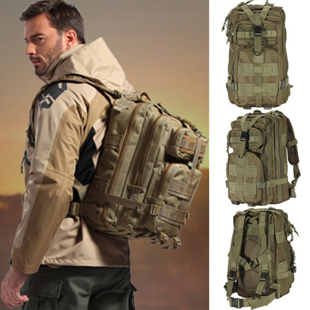 Outdoor Waterproof Tactical Backpack Camping Hiking