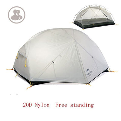 Camping Tent Nylon Double Layer Waterproof Tent