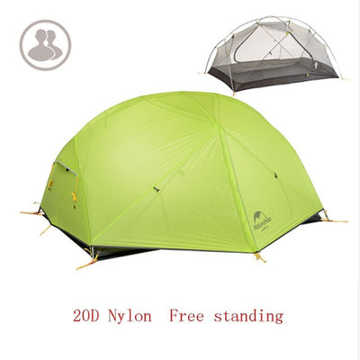 Camping Tent Nylon Double Layer Waterproof Tent