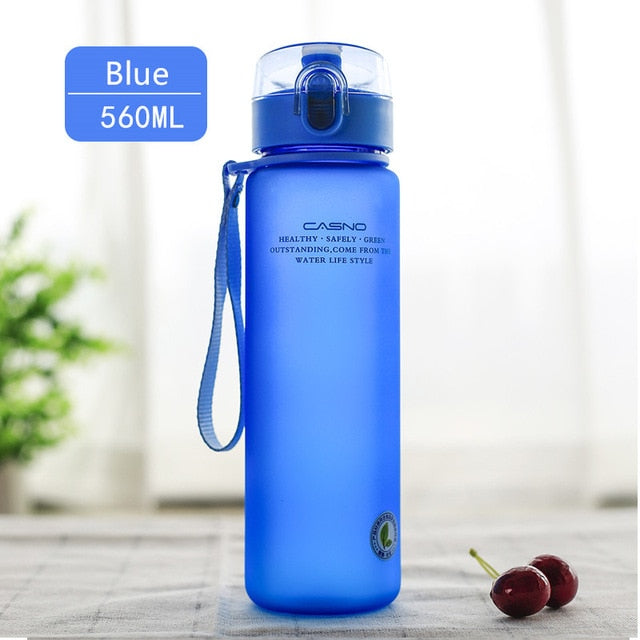 Water Bottle With Rope Outdoor Drinking Bottles For Hiking
