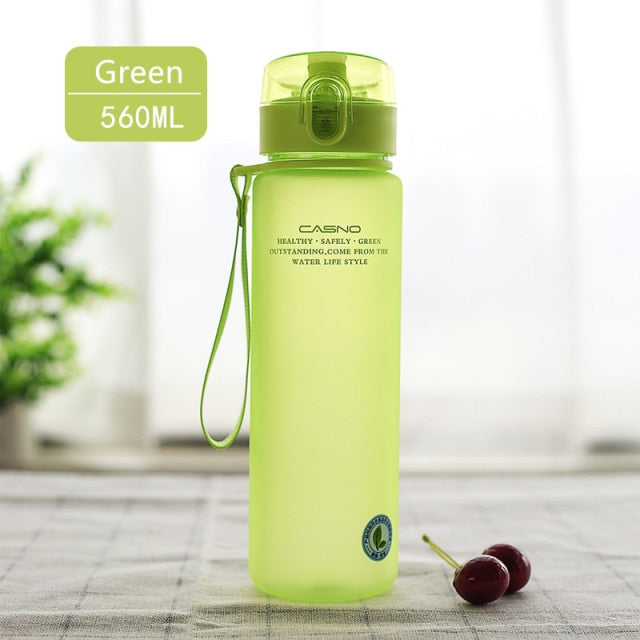 Water Bottle With Rope Outdoor Drinking Bottles For Hiking