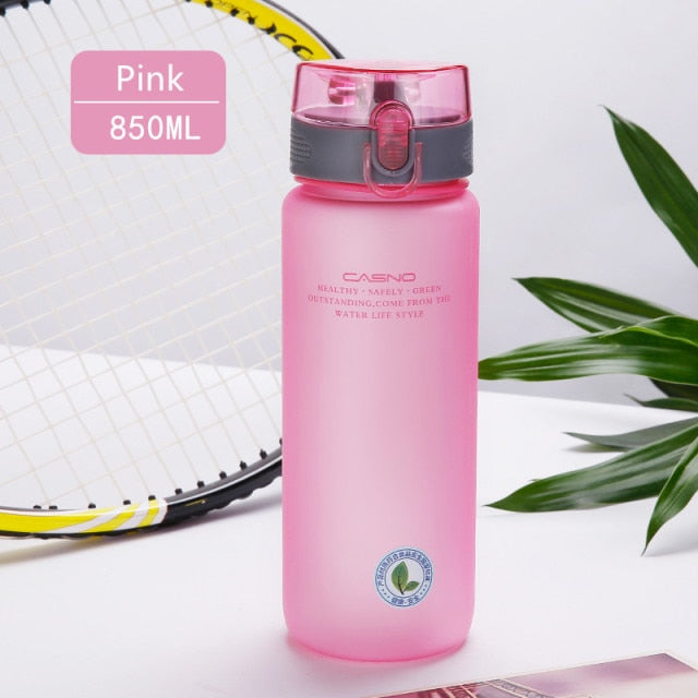 Water Bottle With Rope Outdoor Drinking Bottles For Hiking