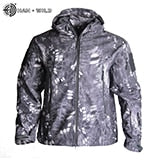 Airsoft Camping Tactical Jacket | Men Softshell Waterproof Camo Jacket