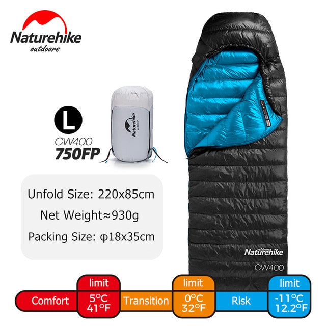 Sleeping Bag - Lightweight Goose Down Sleeping Bag