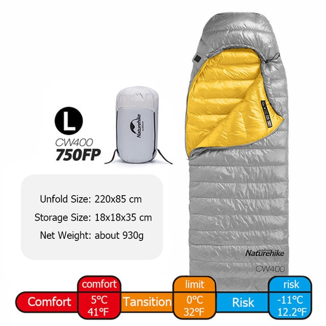 Sleeping Bag - Lightweight Goose Down Sleeping Bag