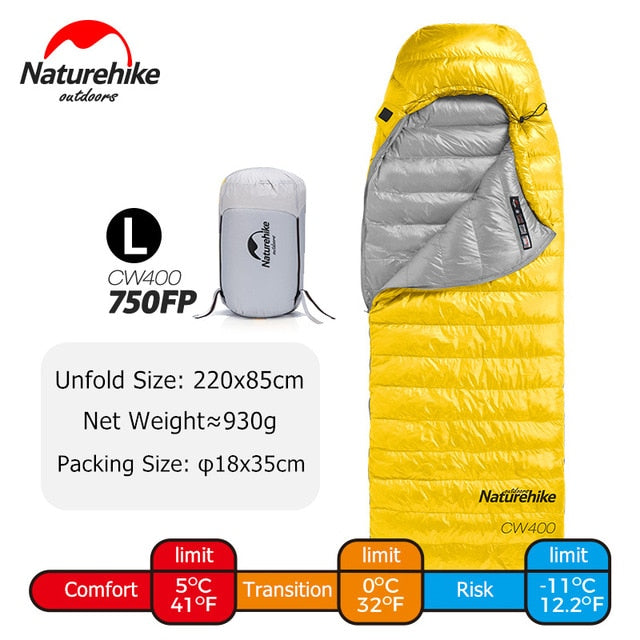 Sleeping Bag - Lightweight Goose Down Sleeping Bag