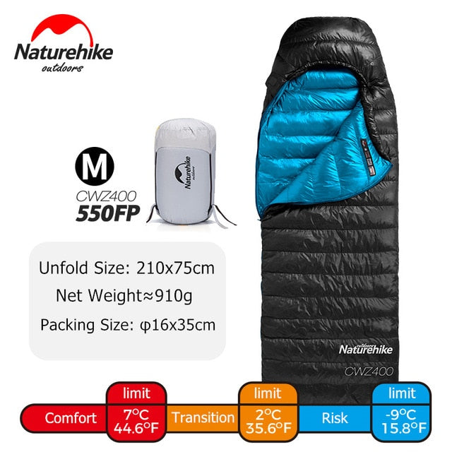 Sleeping Bag - Lightweight Goose Down Sleeping Bag