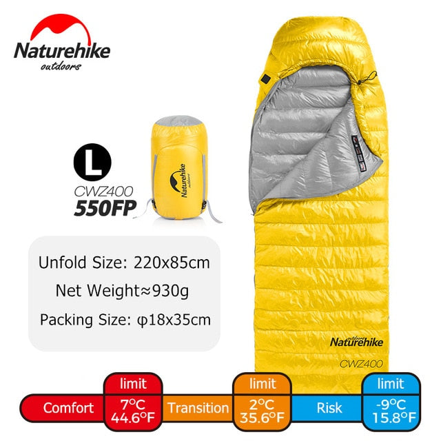 Sleeping Bag - Lightweight Goose Down Sleeping Bag