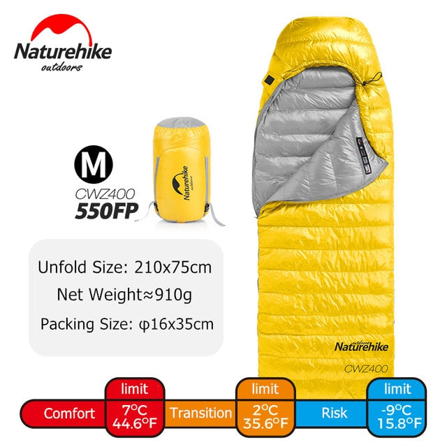 Sleeping Bag - Lightweight Goose Down Sleeping Bag
