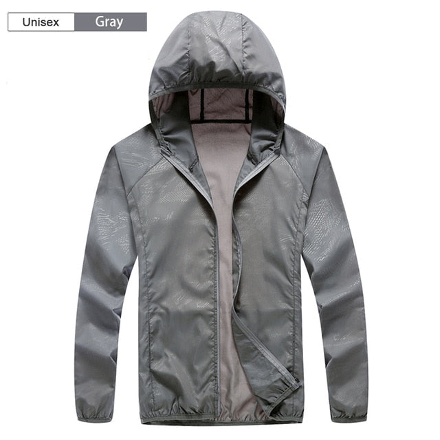 Men Women Hiking Jacket | Waterproof Quick Dry Camping Hunting Clothes