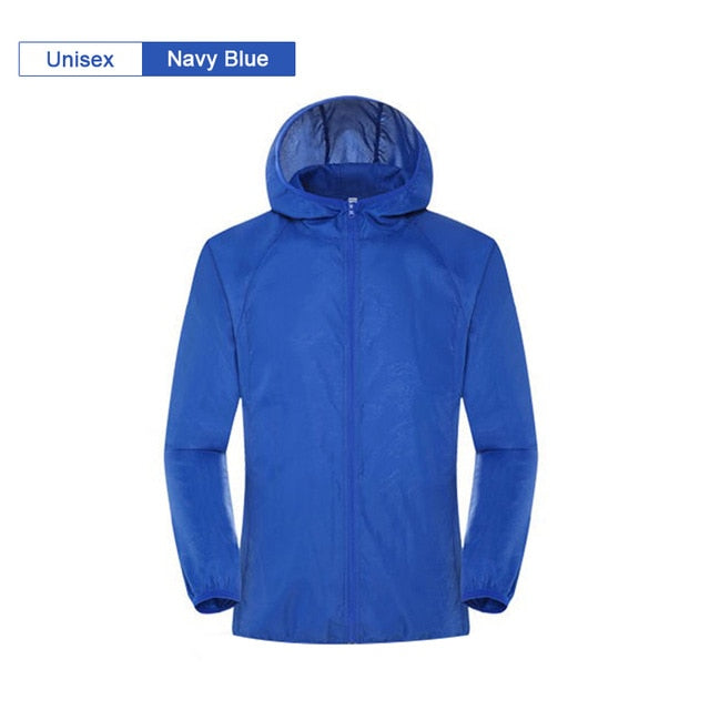 Men Women Hiking Jacket | Waterproof Quick Dry Camping Hunting Clothes