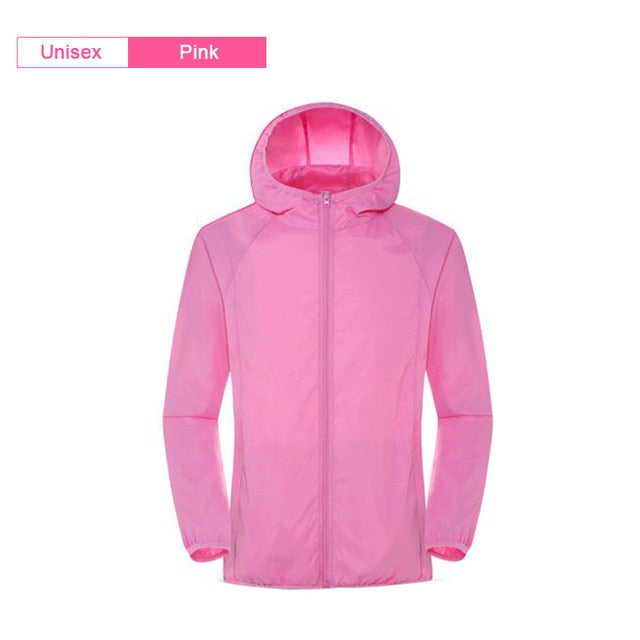 Men Women Hiking Jacket | Waterproof Quick Dry Camping Hunting Clothes