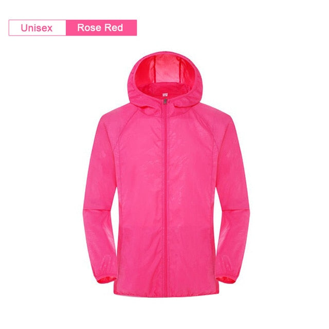 Men Women Hiking Jacket | Waterproof Quick Dry Camping Hunting Clothes